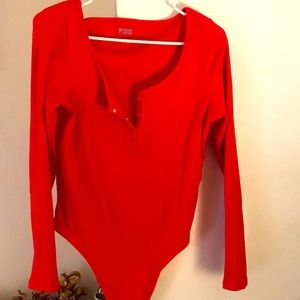 Victoria’s Secret pink bodysuit